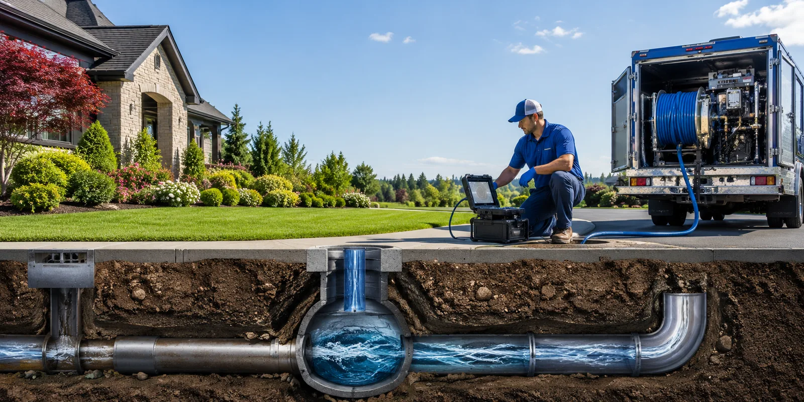 Drainage restoration information for Evansville, IN